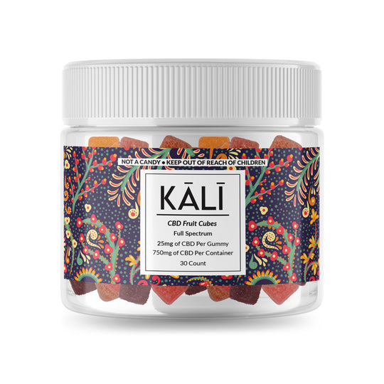 Kali - CBD Fruit Cubes FS 25MG Gummies